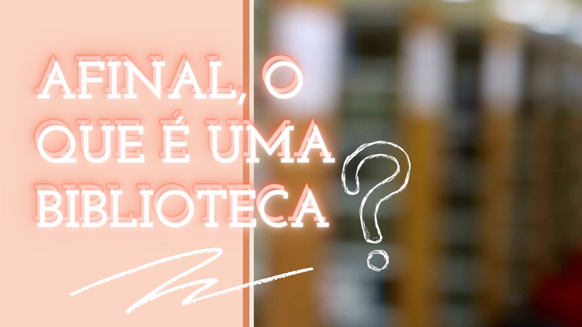 Afinal, o que é uma biblioteca?